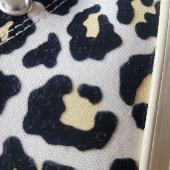 New Converse HI 70 Leopard Cheetah white shoes womens sz 10 mens sz 8 - Picture 10 of 14